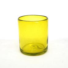 / Solid Yellow 9 oz Short Tumblers (set of 6)